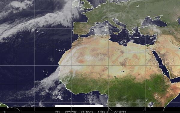 Afghanistan Weer wolk kaart 