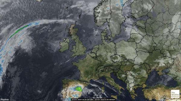 Andorra Weather Cloud Map 