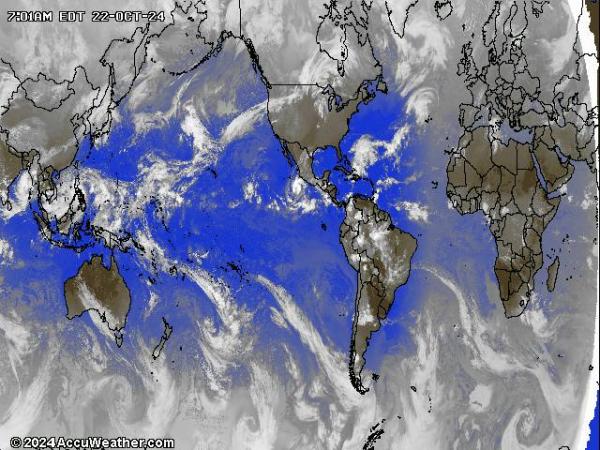 Arctic Weather Cloud Map 