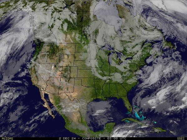 Canadá Mapa del tiempo pronóstico nube 