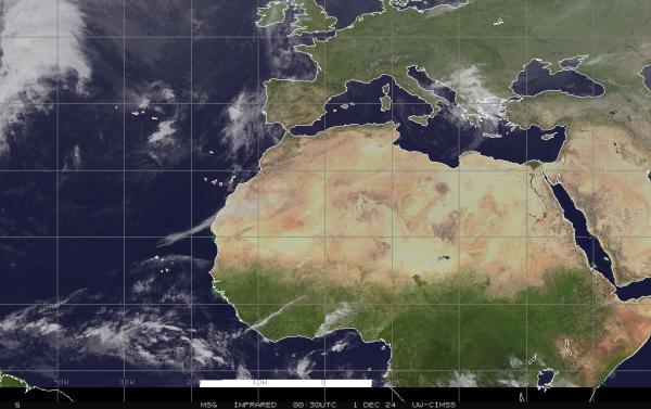 Egypt Meteo nuvola mappa 