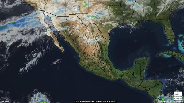 El Salvador Vremenska prognoza, Satelitska karta vremena 