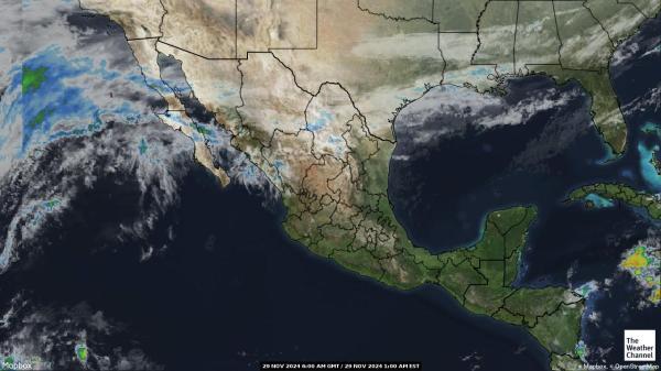 エルサルバドル 天気クラウドマップ 