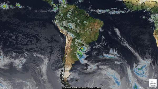 Guinée Française Météo nuage carte 