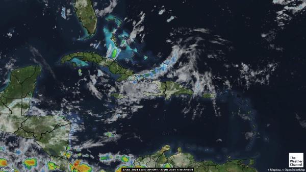 Haiti Weather Cloud Map 