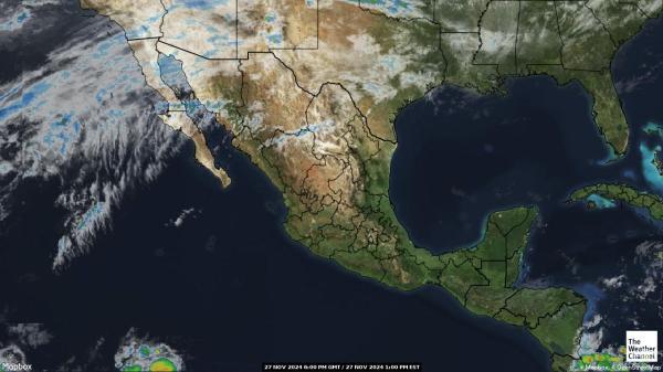 Honduras Météo nuage carte 