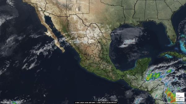 Honduras Mapa del tiempo pronóstico nube 