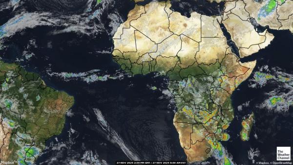 Maurice Météo nuage carte 