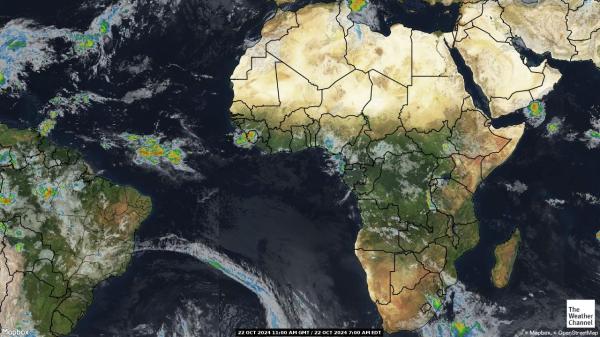 Mayotte Weather Cloud Map 