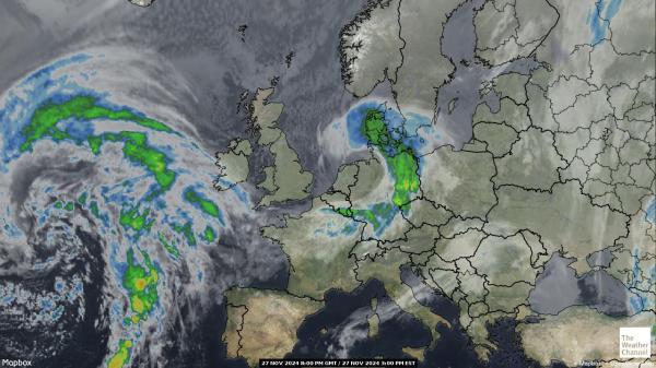 Moldawien Wetter Wolke Karte 