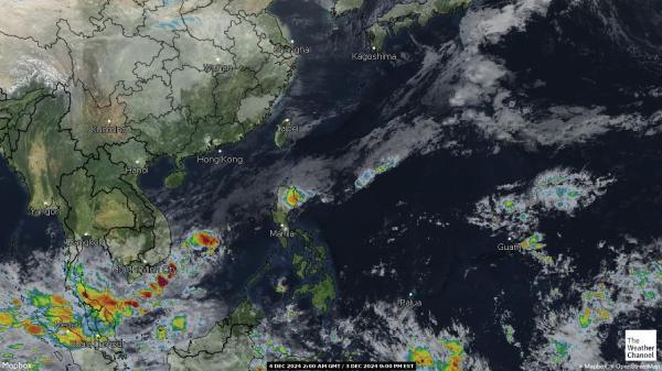 Nauru Weather Cloud Map 