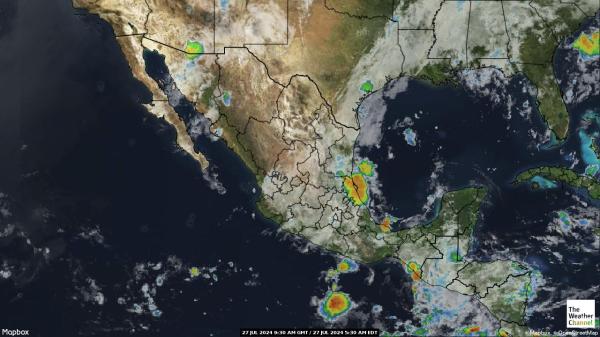 Panama Weather Cloud Map 