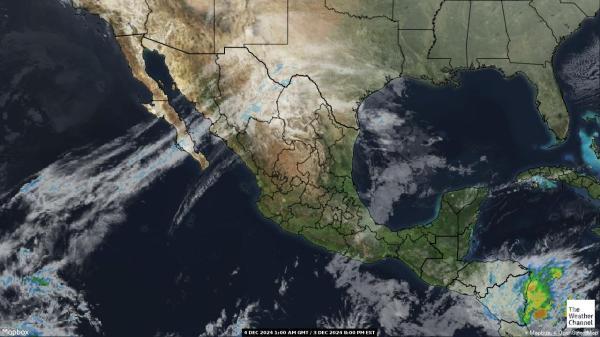 Panama Weather Cloud Map 