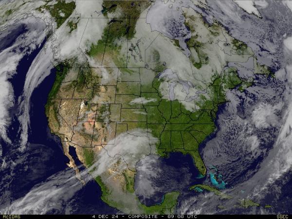 USA Alabama Weather Cloud Map 