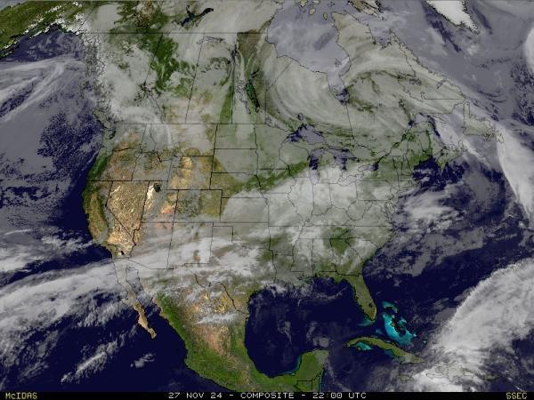 USA Iowa Wetter Wolke Karte 