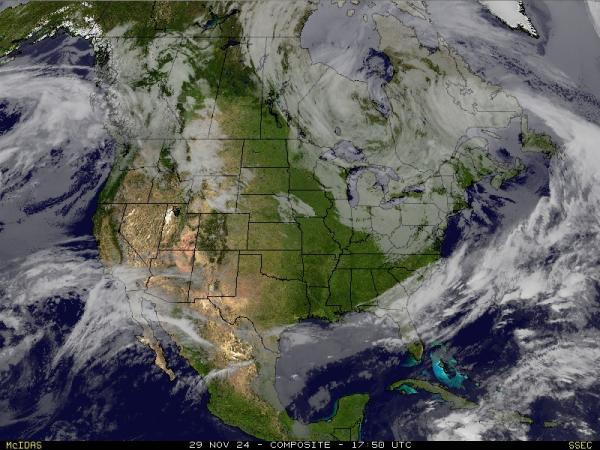 USA New jersey Meteo nuvola mappa 