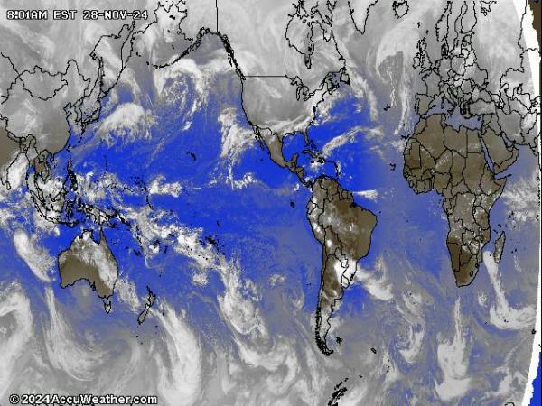 Welt Wetter Wolke Karte 