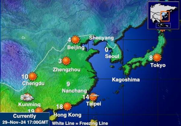 Japan Temperatura meteorologica 