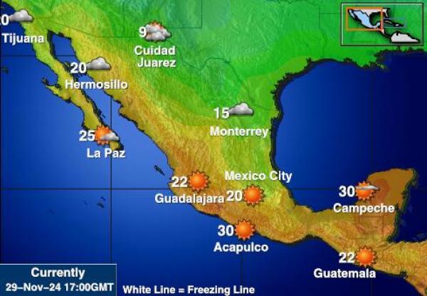 Mexico Temperatura meteorologica 