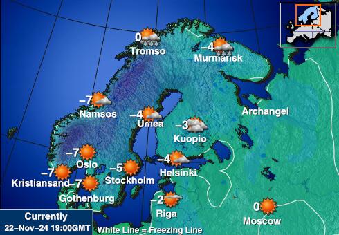 Norra Ilm temperatuur kaart 