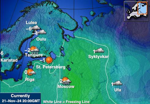 Turkey Weather Temperature Map 